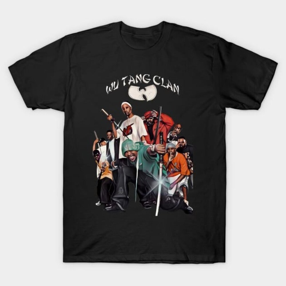 Wu Tang T-Shirt Wu Tang Clan T-Shirt Wutang Clan ALL STARS T-Shirt